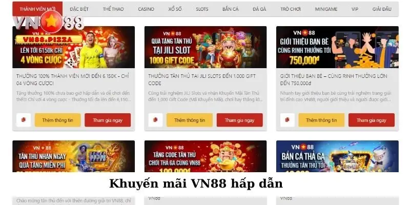 Trang chủ 231 Khuyến mãi liên tục tăng thưởng