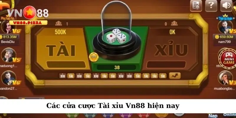 Tài xỉu Vn88 - Cách chơi trúng thưởng lớn từ cao thủ 3 Tham khảo các cửa cược tại Vn88