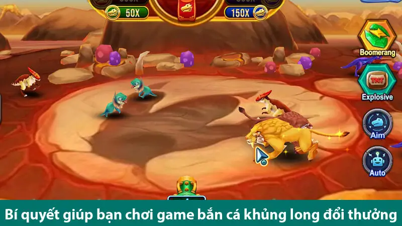 Cách chơi và bí quyết bắn cá Khủng Long thắng liên tục trên VN88 3 Cách chơi và bí quyết bắn cá Khủng Long thắng liên tục