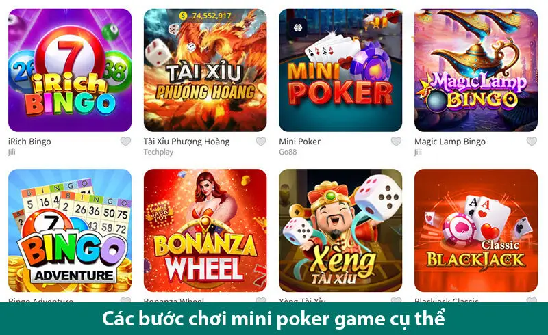 Khám phá cách chơi và các kinh nghiệm chơi game Mini Poker hiệu quả 2 Khám phá cách chơi và các kinh nghiệm chơi game Mini Poker hiệu quả