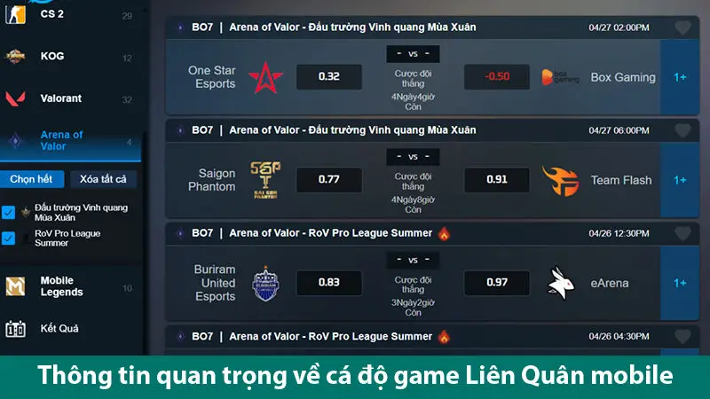 Cá độ game Liên Quân: Xu hướng giải trí hàng đầu 2025 1 Cá độ game Liên Quân: Xu hướng giải trí hàng đầu hiện nay